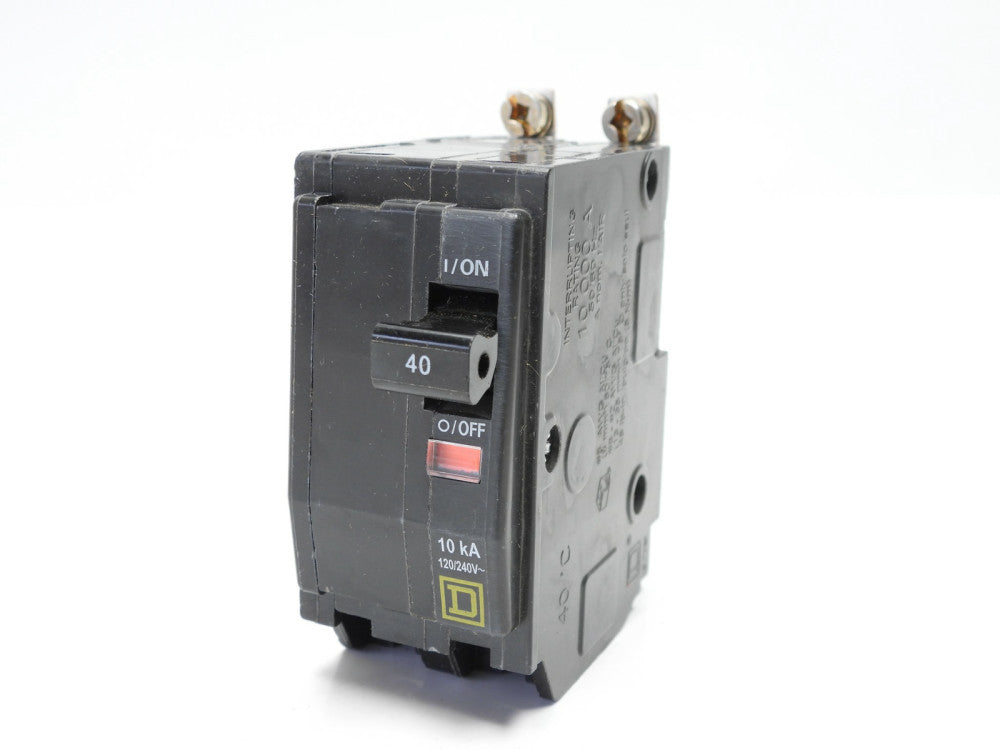 Square D QOB240 40 Amp Circuit Breaker New without Box