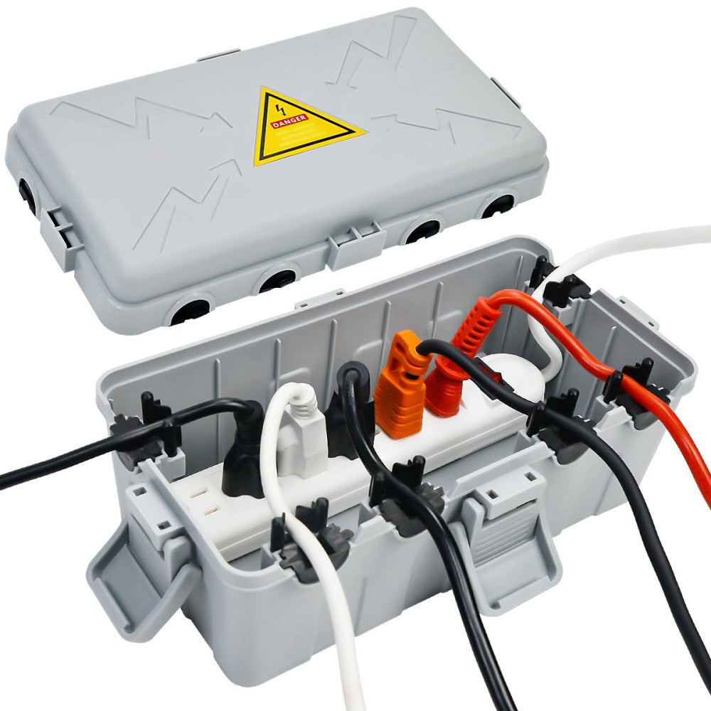 Medium Outdoor Electrical Box(10.6x5.5x4.5inch),Weatherproof Connection Box w...