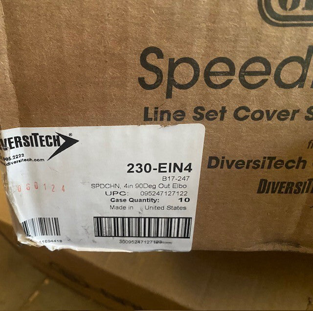 (10 PACK) SpeediChannel 4in. 90 Degree Outside Elbow Item 230-EIN4