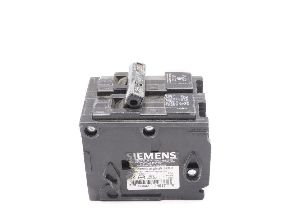 SIEMENS Q225 25A 120/240V UNMP