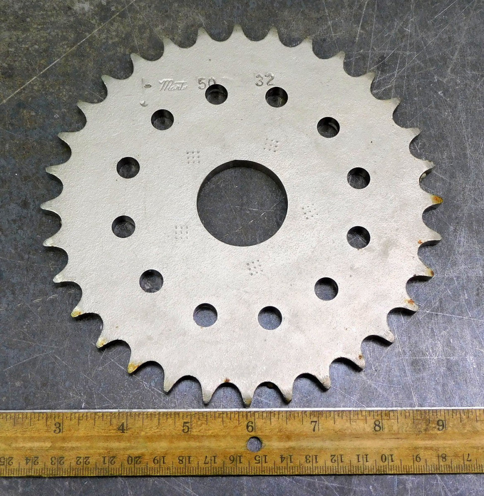 Martin 50A32 A-Plate Roller Chain Sprocket #50 32 Teeth 1-1/2" Bore