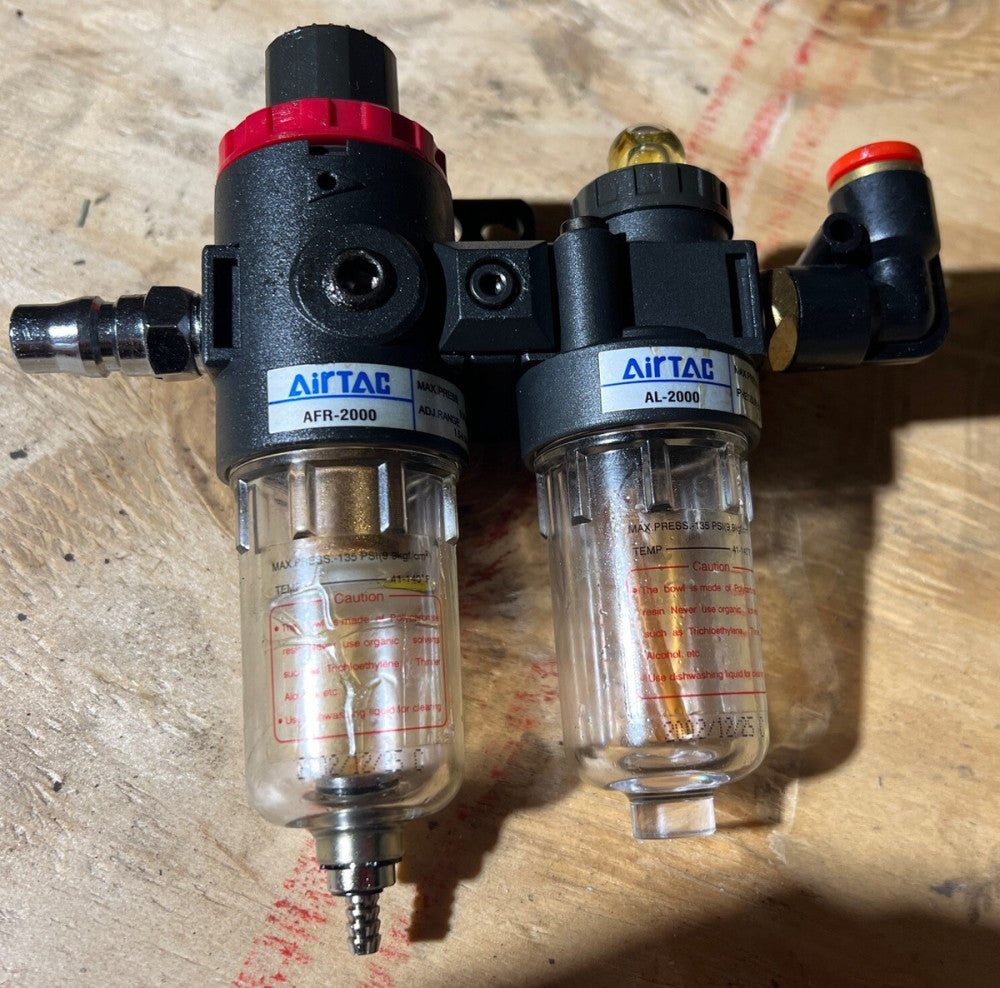 AFR-2000 Pneumatic Filter Air Treatment Unit Pressure Regulator Al-2000. Cap MIA