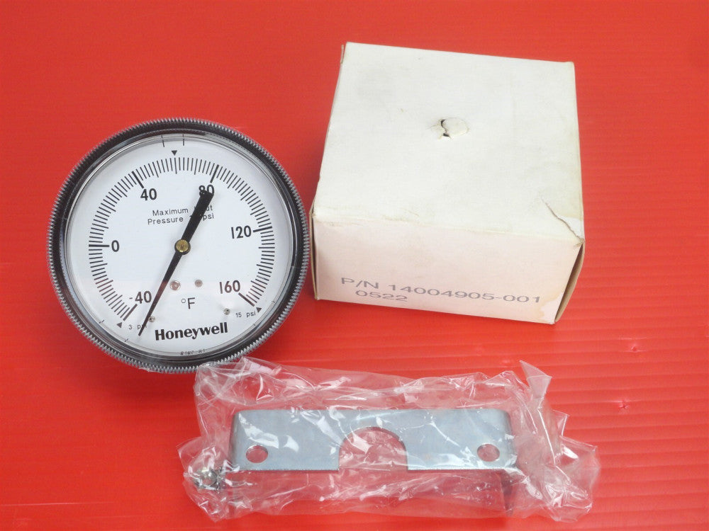 HONEYWELL - 14004905-001 0522 Pneumatic Receiver Gage, 3.5" Gage Face (NEW)