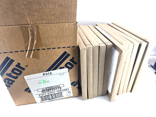 10pcs Purolator 10x10x1 P312 Industrial Disposable Synthetic Panel Filters