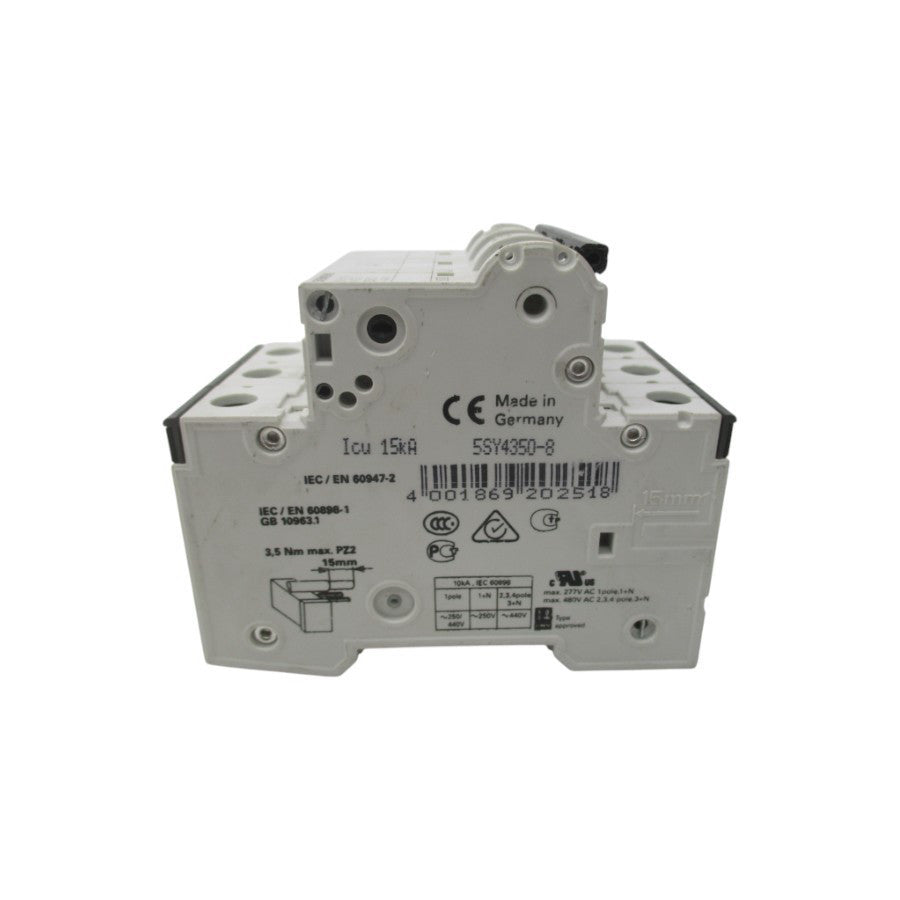SIEMENS 5SY4350-8 400V 50A NSNP