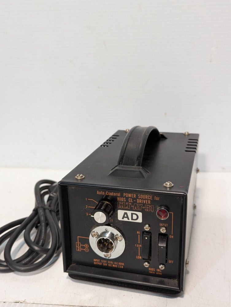 HIOS Yaesu CLT-AY-51 power source for Hios CL-Driver, 30VDC@2.5A out - Free Ship