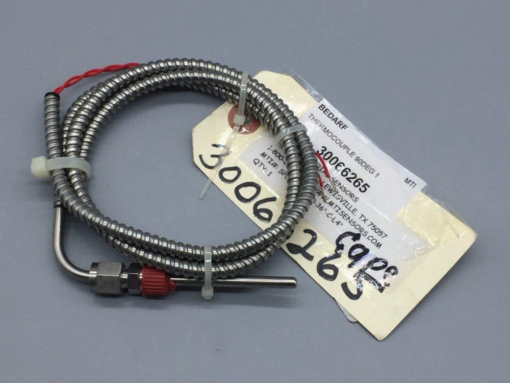 MTI INDUSTRIAL SENSORS SPCT-3.5-P10-36-C-L-4 TEMPERATURE SENSOR 90DEG 