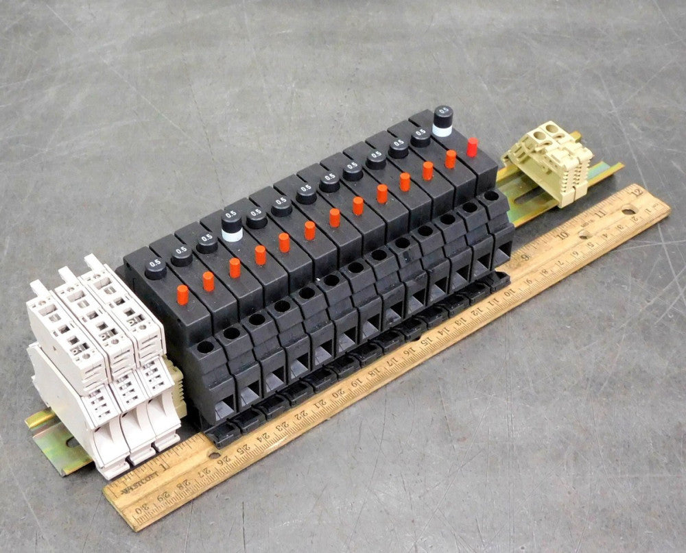 Allen Bradley 1492-GH005 Circuit Breaker Weidmuller WSI6/2 & EW35 Terminal DIN