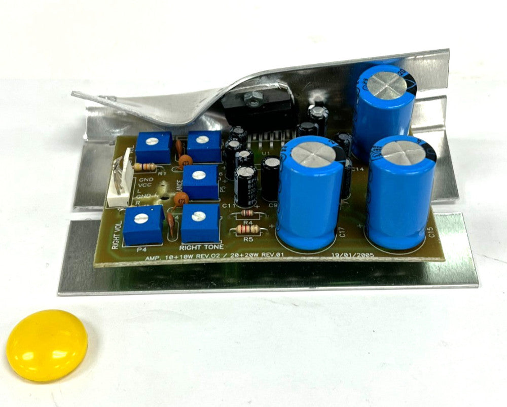 PSQ CIRCUIT BOARD AMP 10 + 10W REV. 02/20+20W REV. 1 OAD  4-3/8"X2-1/4"X1-3/8"