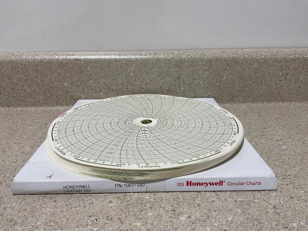 Honeywell Circular Charts 10631092 NEW