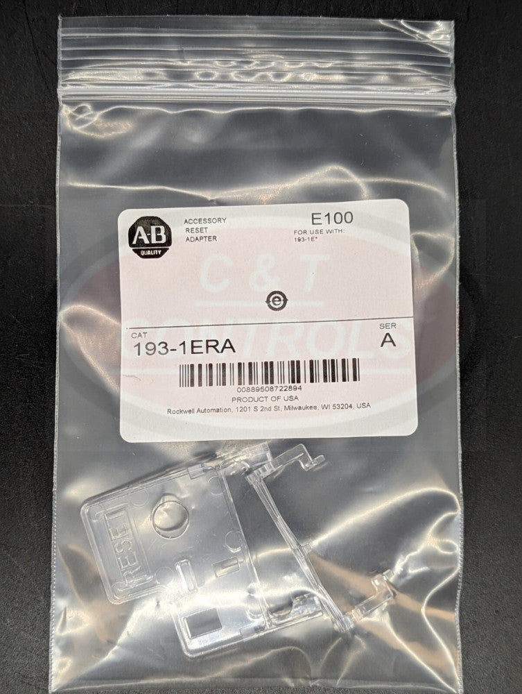 Allen Bradley 193-1ERA E100 External Reset Adapter New In Bag USA Stock