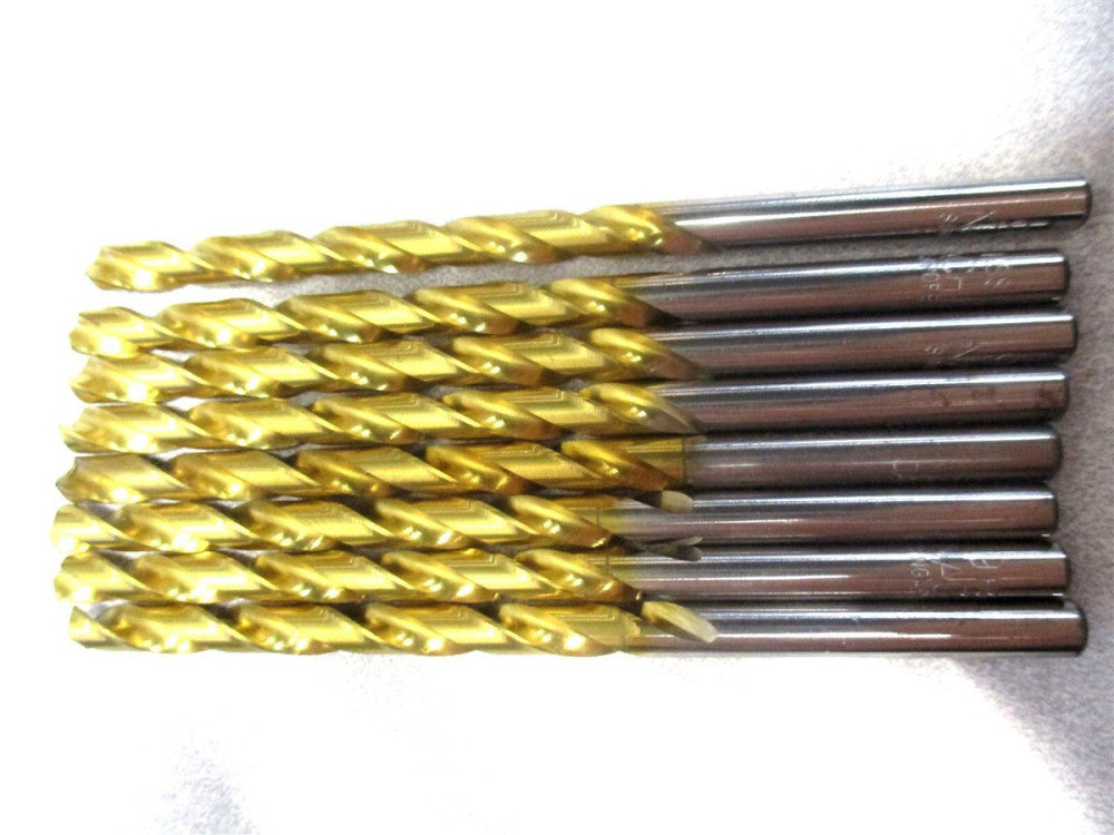 Nachi (0011709) #9 .1960 x 3-5/8 OAL 2-Flute RH HSS Jobber Drill - 8 PC