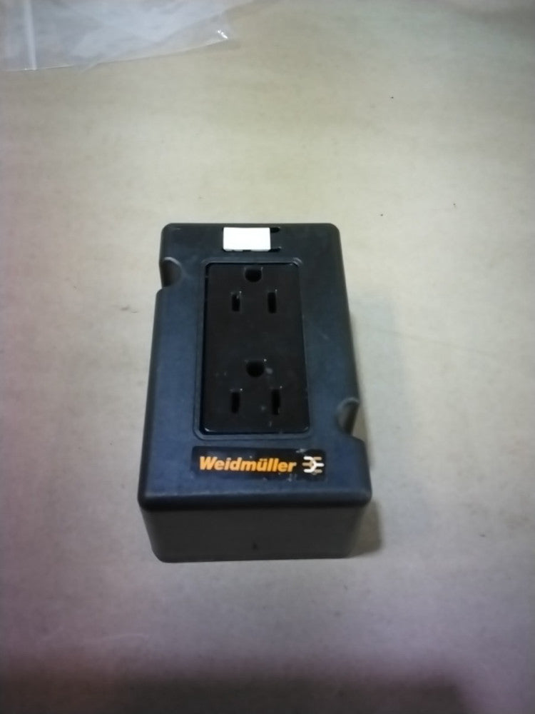 WEIDMULLER 6720005421 SER A RECEPTACLE 15A 125V 50/60HZ DRAC DP 15