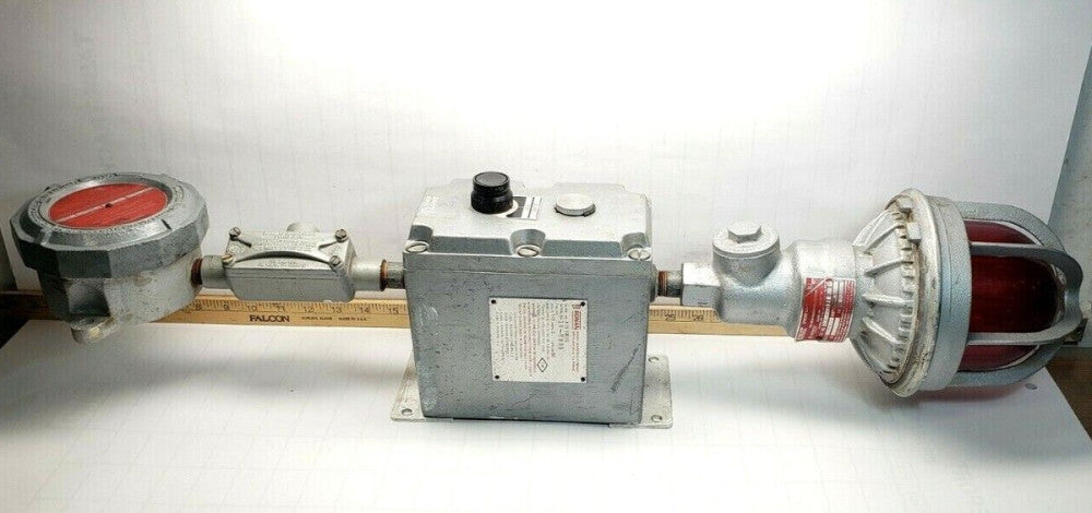 RONAN EXPLOSION PROOF X15-1001S ANNUNCIATOR W/ BENJAMIN STROBE & AUDIBLE SIGNAL