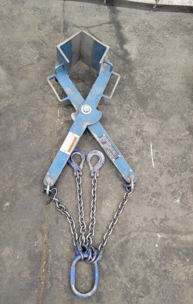 BAKER HUGHES 55300-B SCISSOR CLAMP, LOAD CAPACITY: 5500LBS, MODEL LG OD