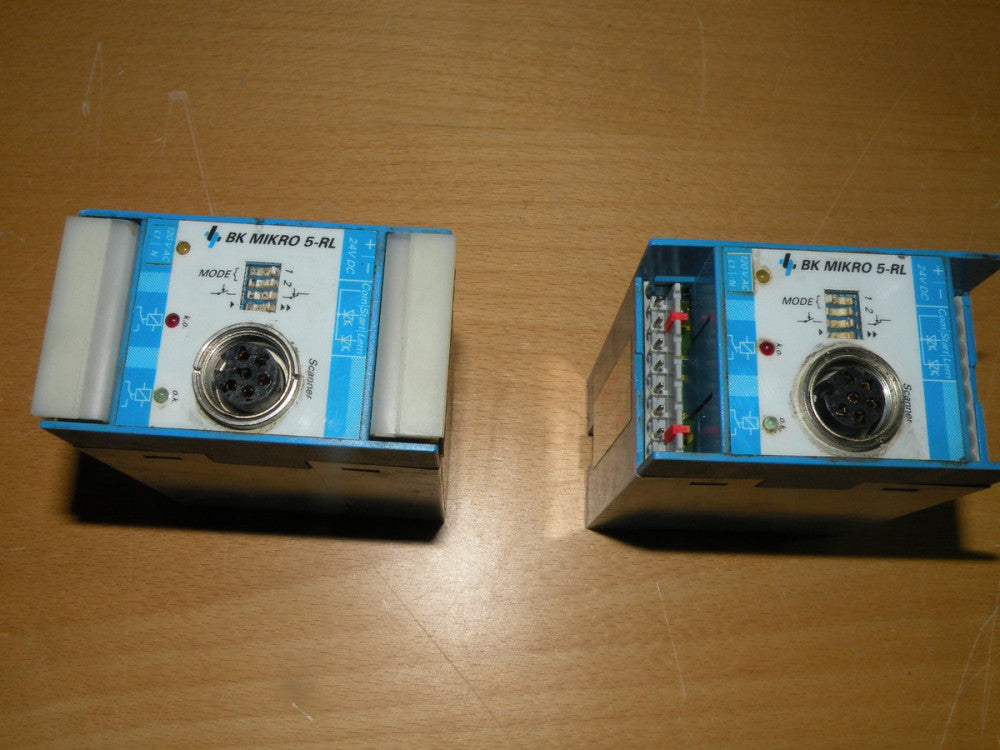 (2) LEUKHARDT BK MIKRO 5-RL TIME DELAY RELAYS