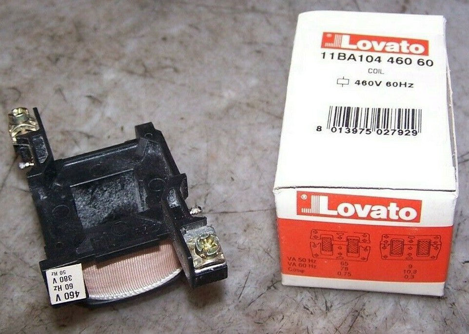 NEW LOVATO COIL 460 VAC 60 Hz  11BA104 460 60