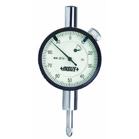 Insize 2304-025 Dial Indicator,Agd 1,0.0010" Graduations