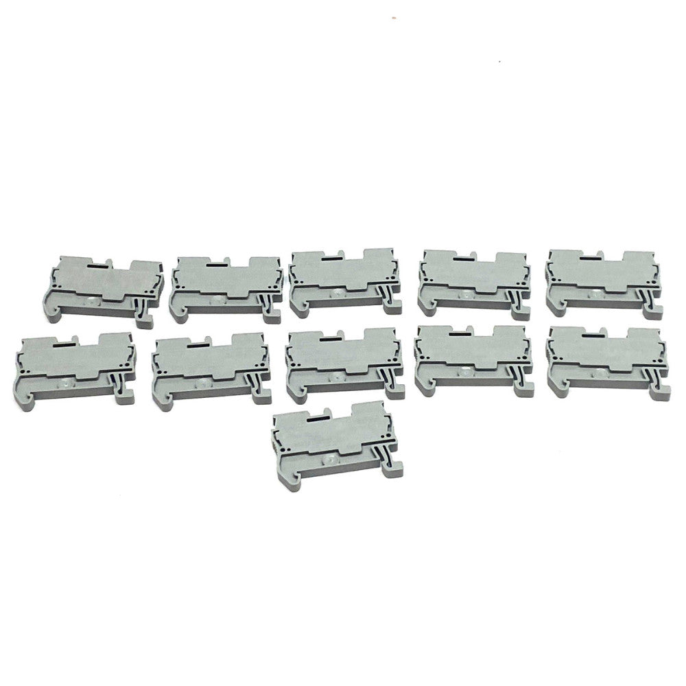 Phoenix Contact 3031254 ST 2,5 TWIN BU Feed Through Terminal Gray LOT OF 11