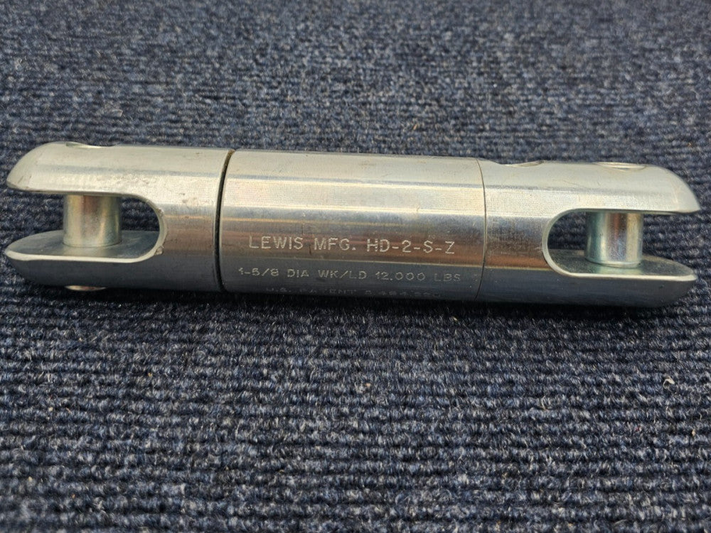 Lewis HD-2-S-Z Sealed Ball Bearing Swivel Grease Zerk 1-5/8" Diameter 12,000 lbs