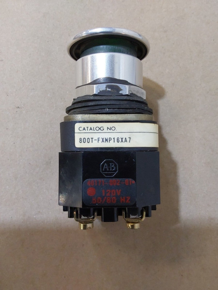 Allen Bradley 800T-FXNP16XA7 Series N Green Push Button