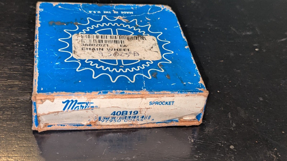Martin Sprocket 40B19 NIB