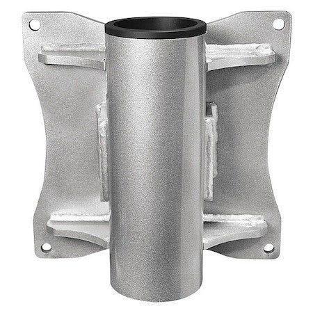 Oz Lifting Products Ozwall4 Mounting Base, 2,500 Lb Capacity, Silver