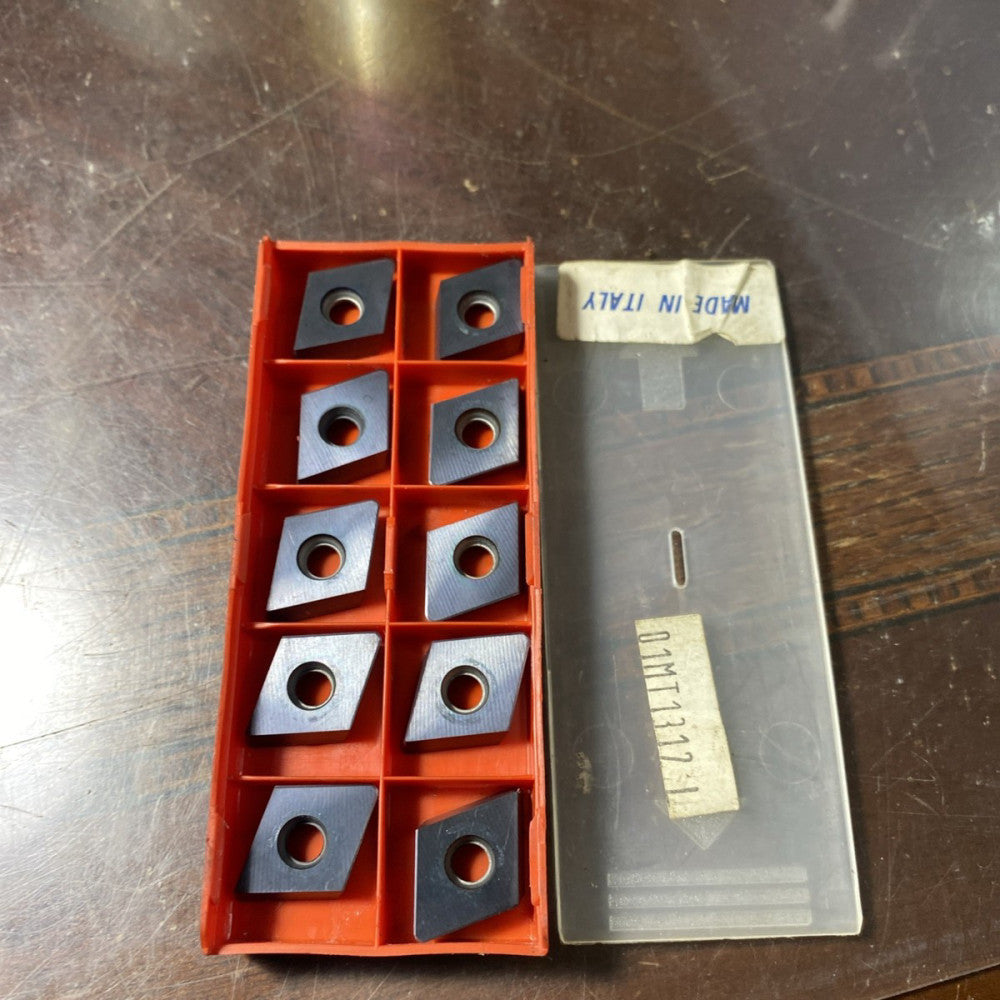 Qty.10 Mondial Tools Carbide Inserts CNMX 130512 K15 TIALN (E42)