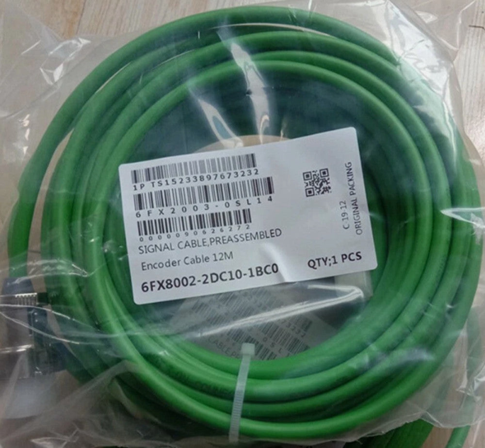 One Brand New SIEMENS Encoder Cable 6FX8002-2DC10-1BC0 12m