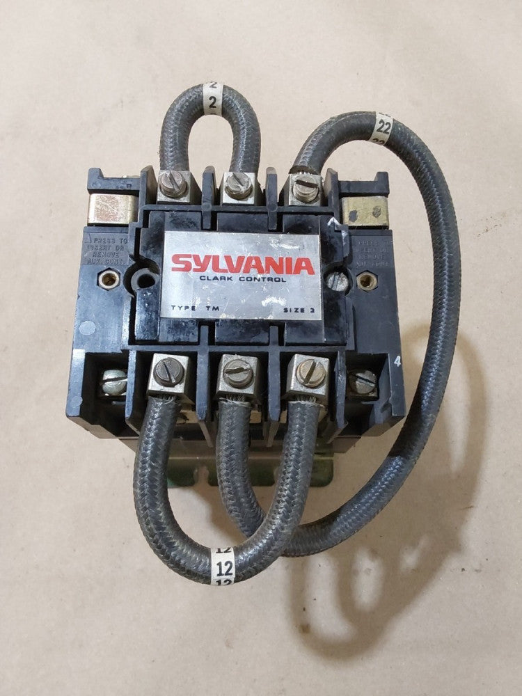 JOSLYN CLARK T77U032 NEMA SIZE 2 CONTACTOR T77UO32 W/ TB 159-1 110-120 60HZ