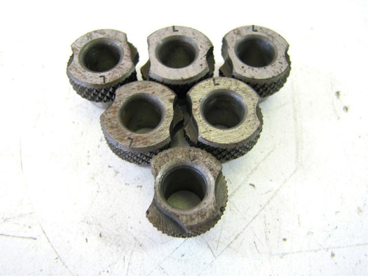 (SF28-4) L x 7/16 x 1/4" Slip Fixed Renewable Drill Bushings NEW - Lot of 6 