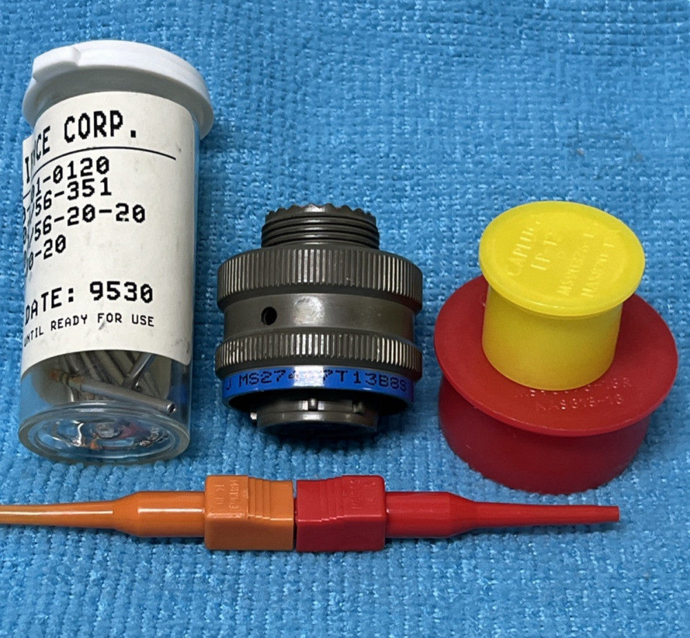 MATRIX ~ MS27467T13B8S ~ CONN PLUG FMALE 8POS GOLD CRIMP