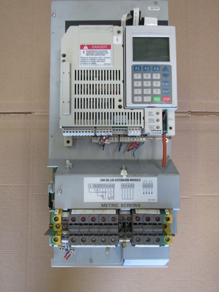 SQUARE D ALTIVAR 66 SERVO DRIVE ATV66D46N4 50HP 460V XLNT USED TAKEOUT !! M/O !!