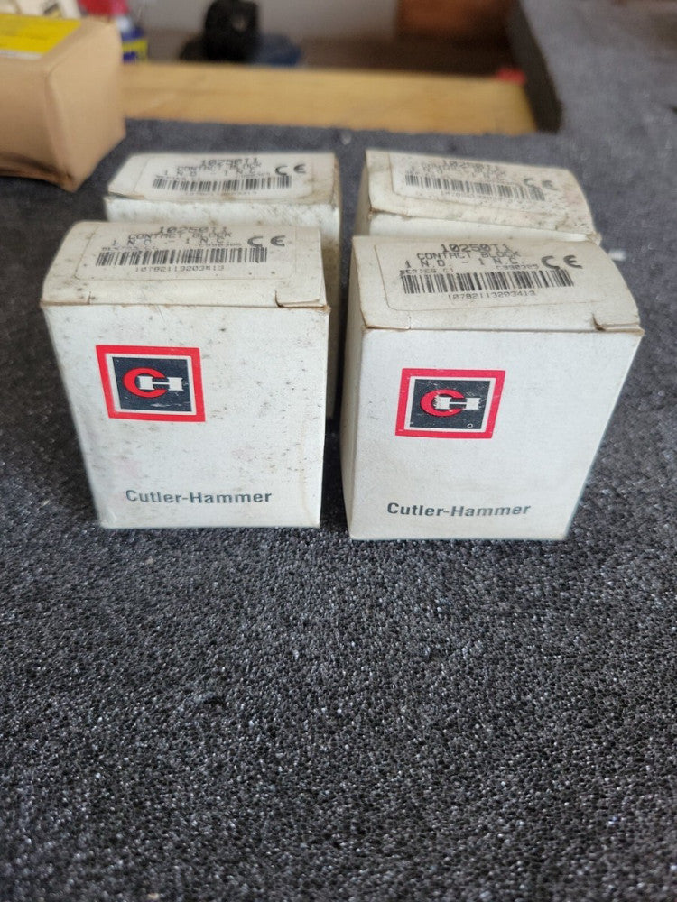 1) New Old Stock! Cutler Hammer 10250T1 1NO-1NC Contact Block