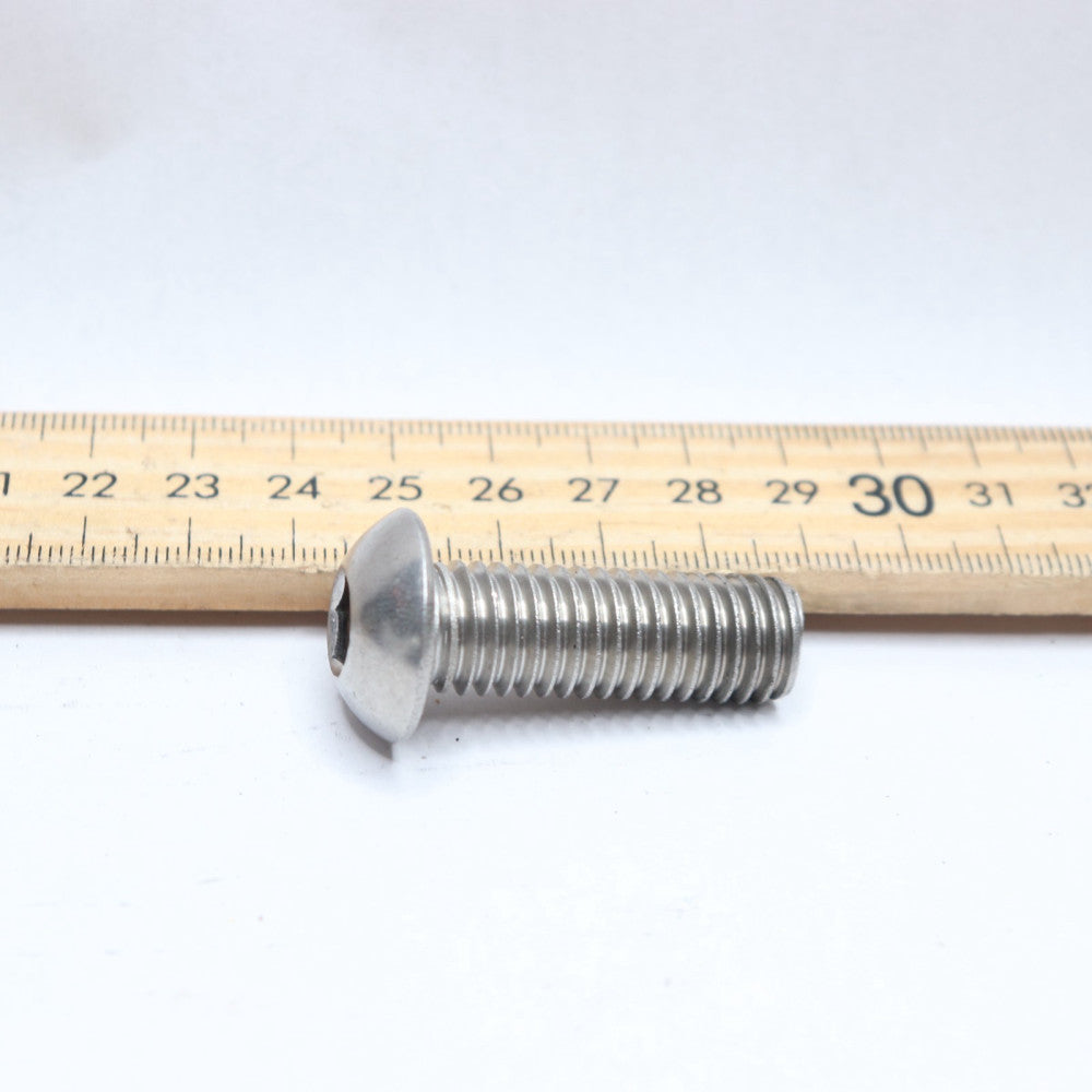 (24-Pk) Allen Bolts Stainless Steel 1/2"-13 X 1-1/2"
