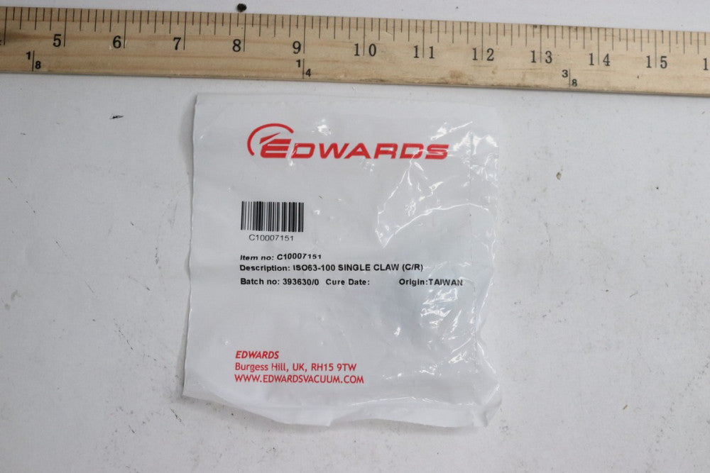 Edwards Single Claw Clamp ISO63-100 C10007151