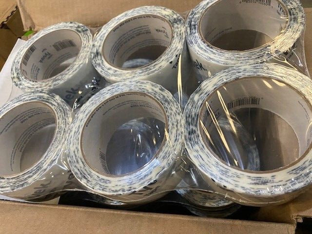 Pack of 6 Rolls, DuPont Tyvek House Wrap Tape 1.88” x 164’ ft