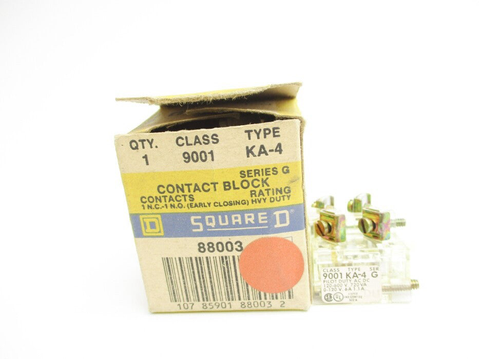 SQUARE D 9001KA-4 SER. G 120-600V 6A NSMP