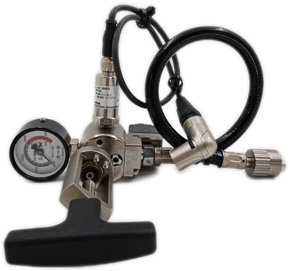 Drägerwerk 8603705 Pressure Oxygen Reducer Gauge- Used