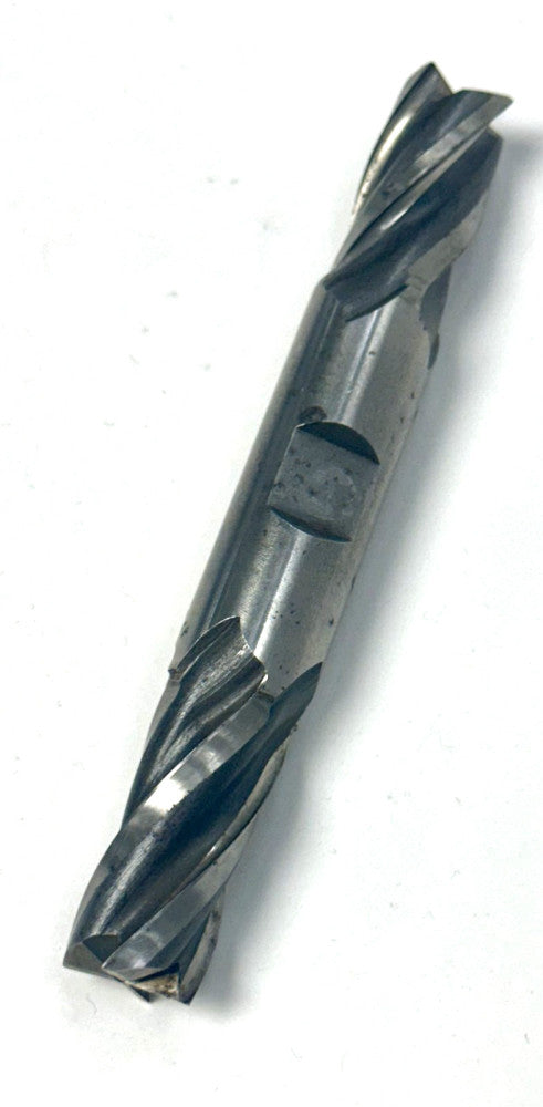 CLEVELAND  3/4" DOUBLE END MILL  1-1/2" LOC 5-1/8" OAL 4-FLUTE SPIRAL HS