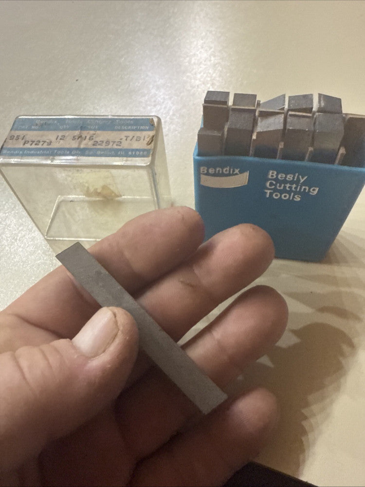 12 NEW! Bendix Besly Cutting Tool 5/16  951