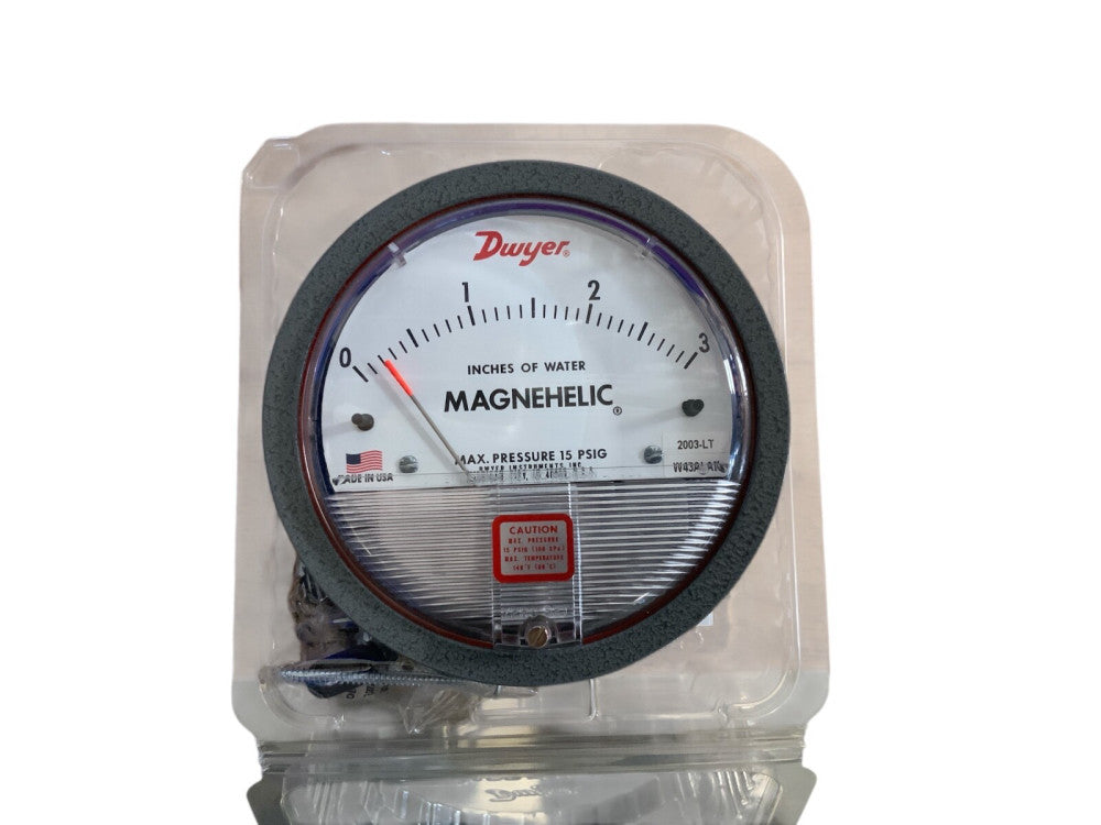 Dwyer 2003-LT Magnehelic Differential Pressure Gauge