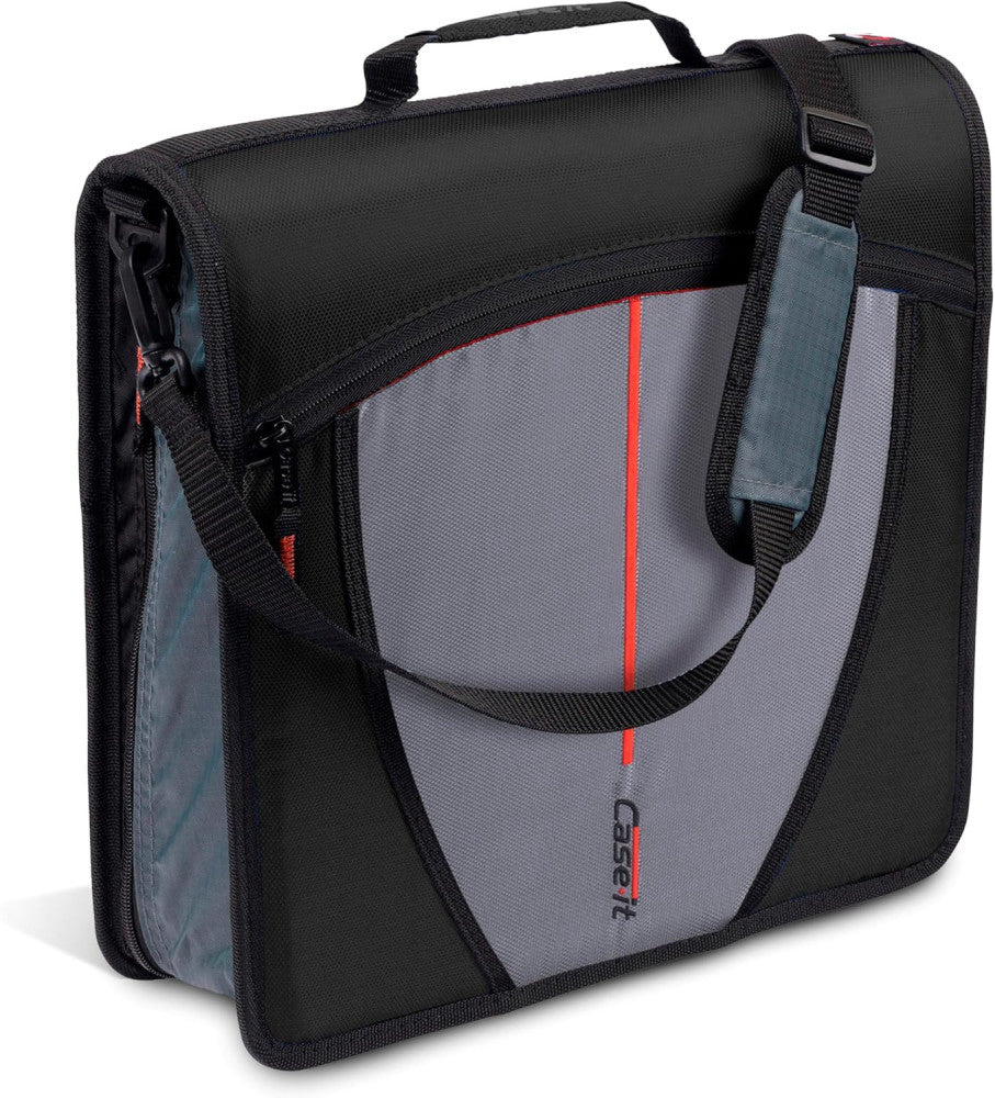 Mighty Zip Tab School Zipper Binder | 3-Inch O-Rings, 600-Sheet Capacity, 5-Subj