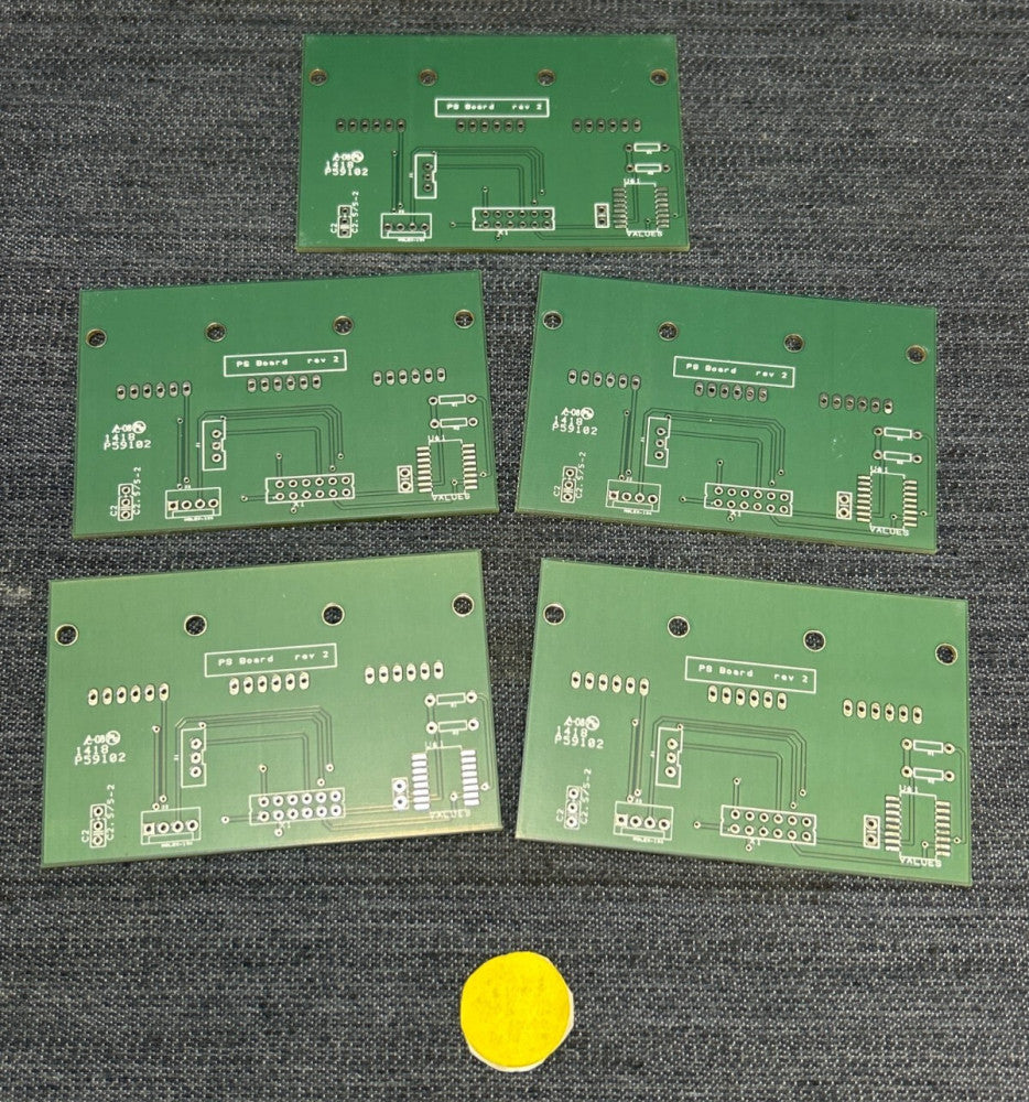 ADVANCED CIRCUIT PS BOARD 1418 P59102 REV 2  LOT OF 5