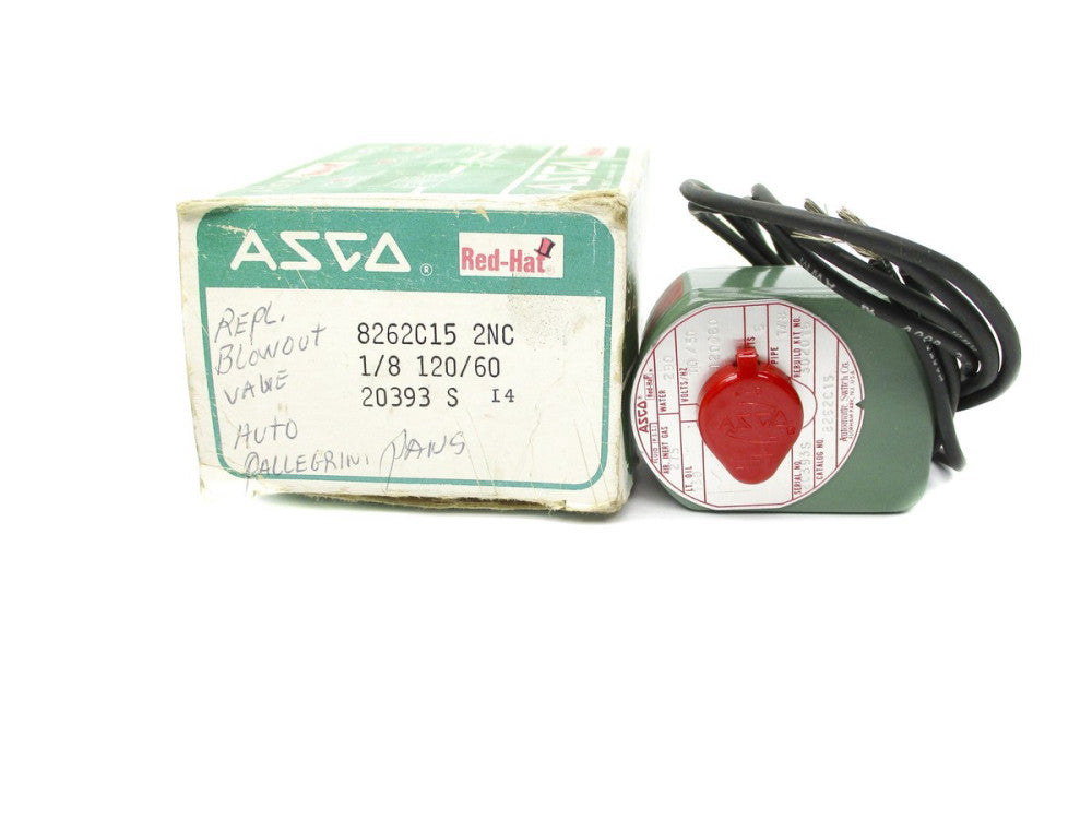 ASCO 8262C15 110/120V 290PSI NSMP