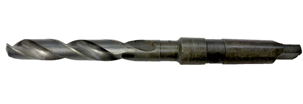COOLANT THROUGH .758"DRILL BIT, HIGH SPEED STEEL, SPIRL 2 FLUTE, OAL 9-7/8"