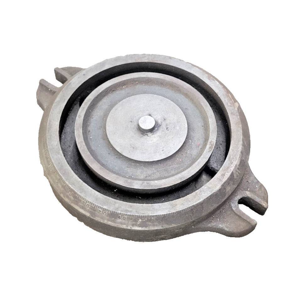 UNBRANDED SWIVEL VISE BASE CAST IRON, TRACK OD: 8-3/4", TRACK ID: 6-3/8"