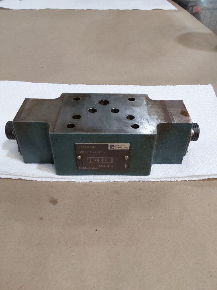 REXROTH Z2FS 10-5-31/V THROTTLE CHECK VALVE 00517812