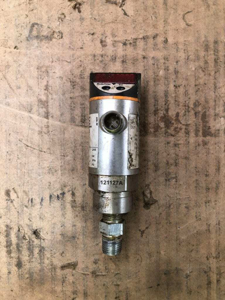 IFM PN5202 High Pressure Sensor w/ Monitor 4350PSI 18-36VDC 250mA 1/4" NPT