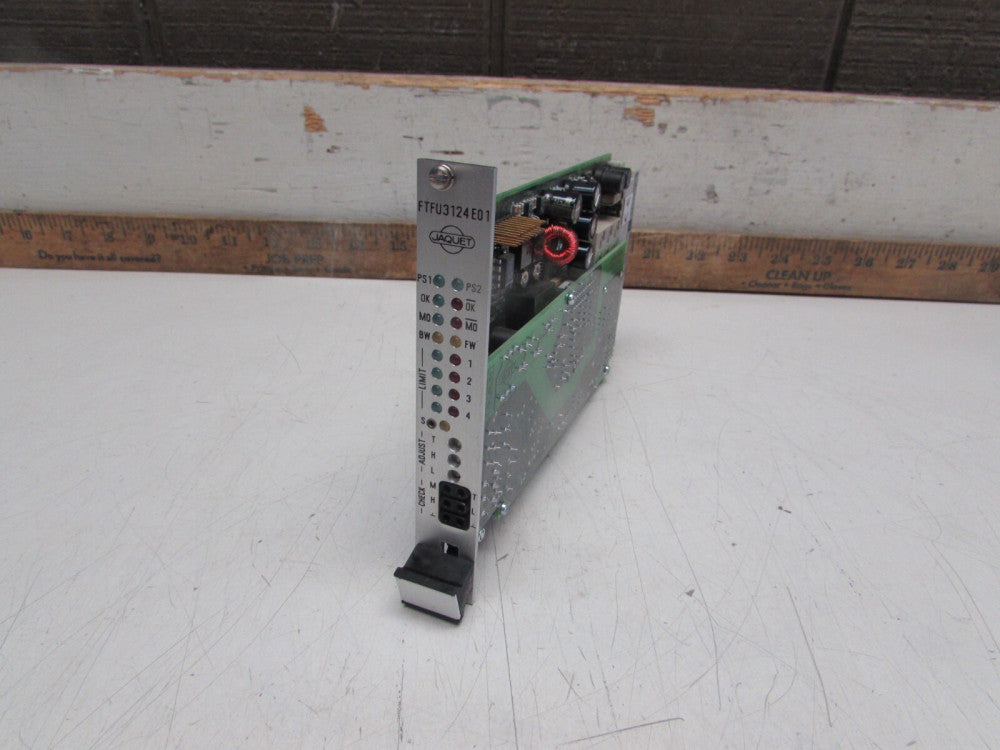 JAQUET FTFU3124E01 , FREQUENCY CURRENT CONVERTER OVERSPEED RELAY  , MAKE OFFER!